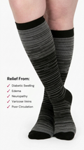 Aurelle Stripes Compression Socks