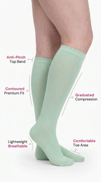 Aurelle Original Wide Compression Socks