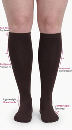 Aurelle Original Wide Compression Socks